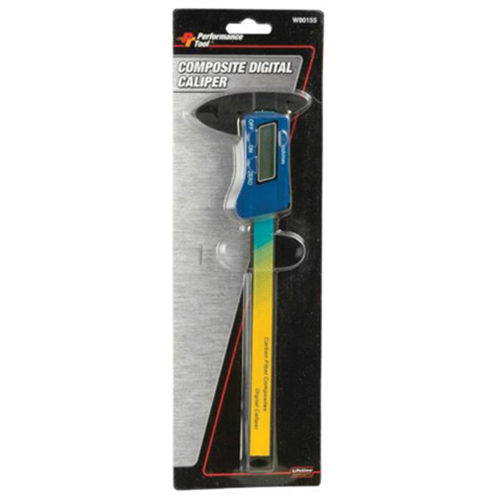 Performance Tool Composite Digital Caliper - 6 Inch W80155