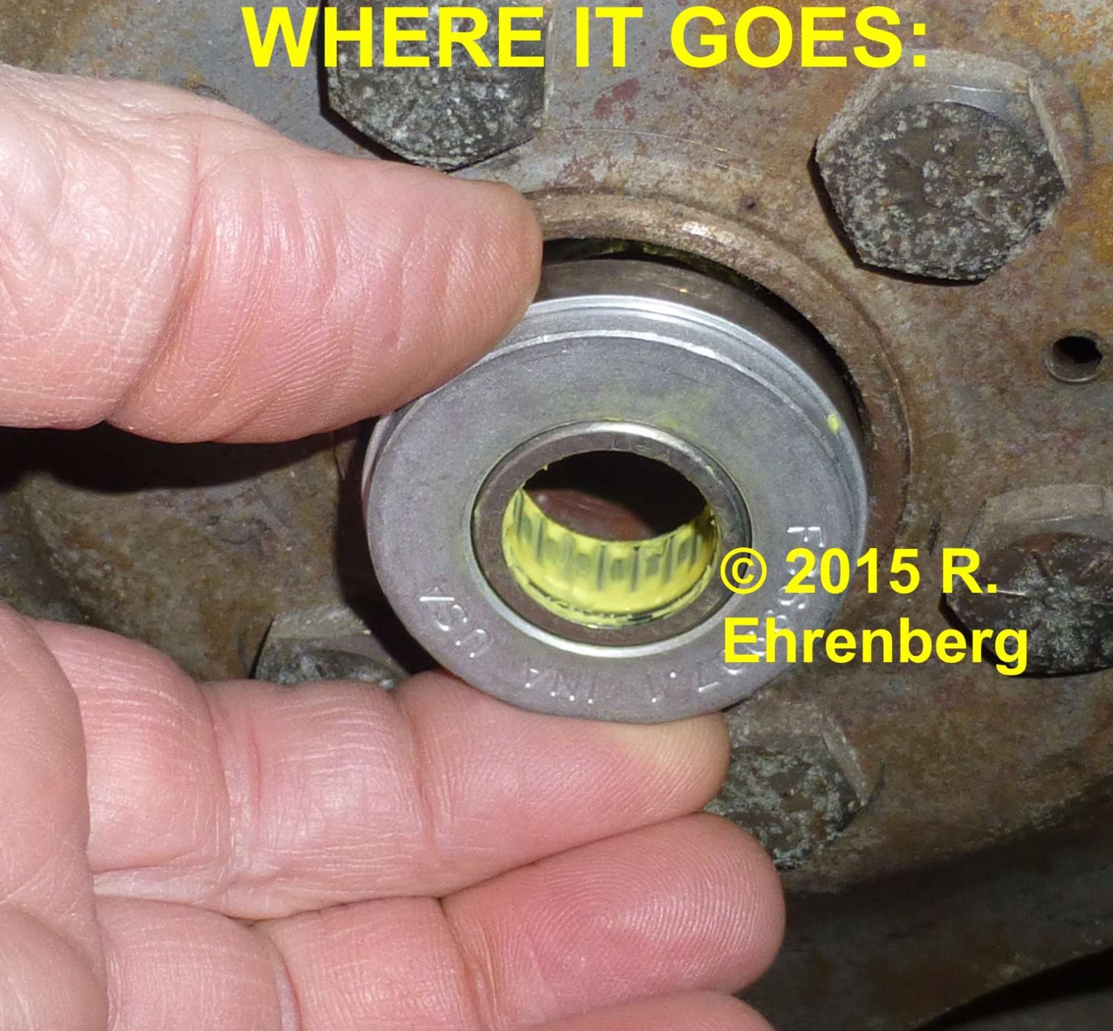 Mopar PILOT BEARING Problem Solver 4-Speed 440 - 340 - 383 - 318- 360+ Dodge
