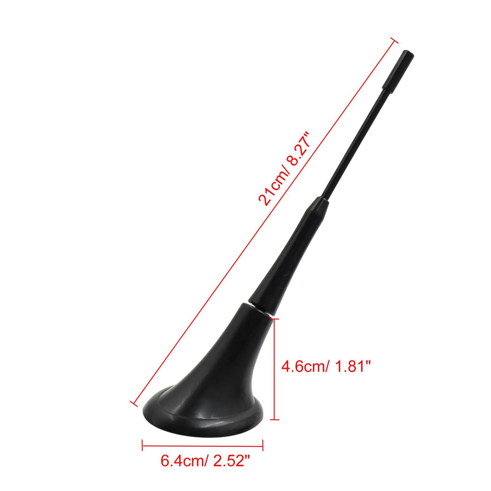 Car Self-adhesive Base Decorative Dummy Antenna Aerial Universal Black Replace