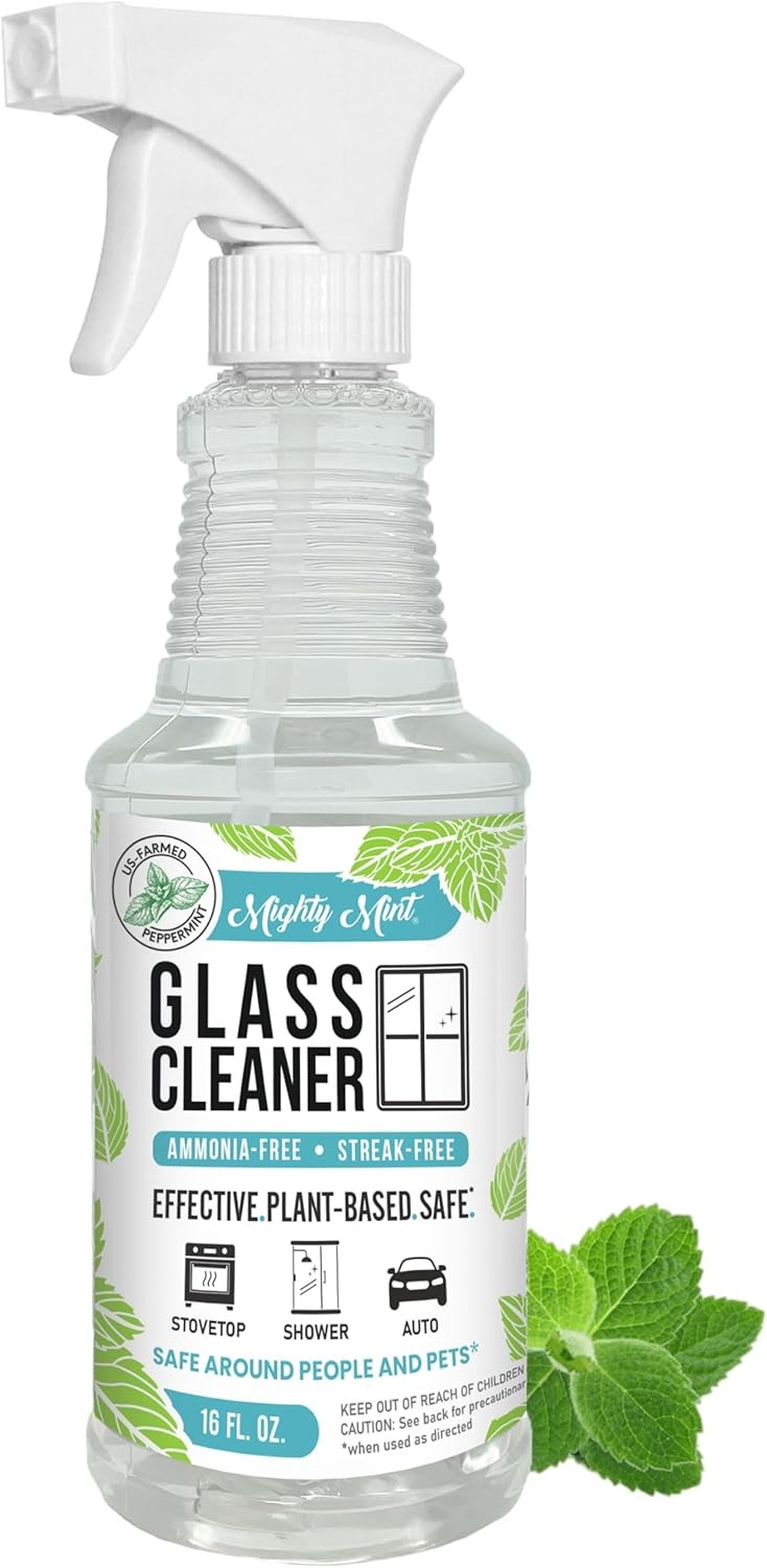 Glass Cleaner, monia-Free, Streak-Spray for Windows,