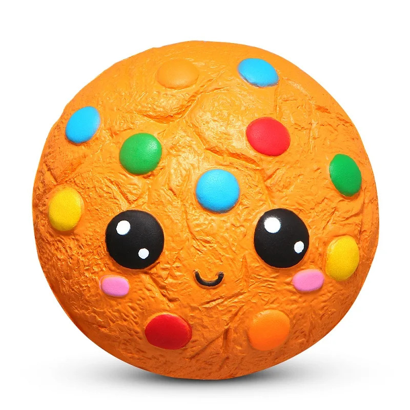 Jumbo Squishy Cookie Slow Rising Stress Relief Toy Kids Gift 11cm