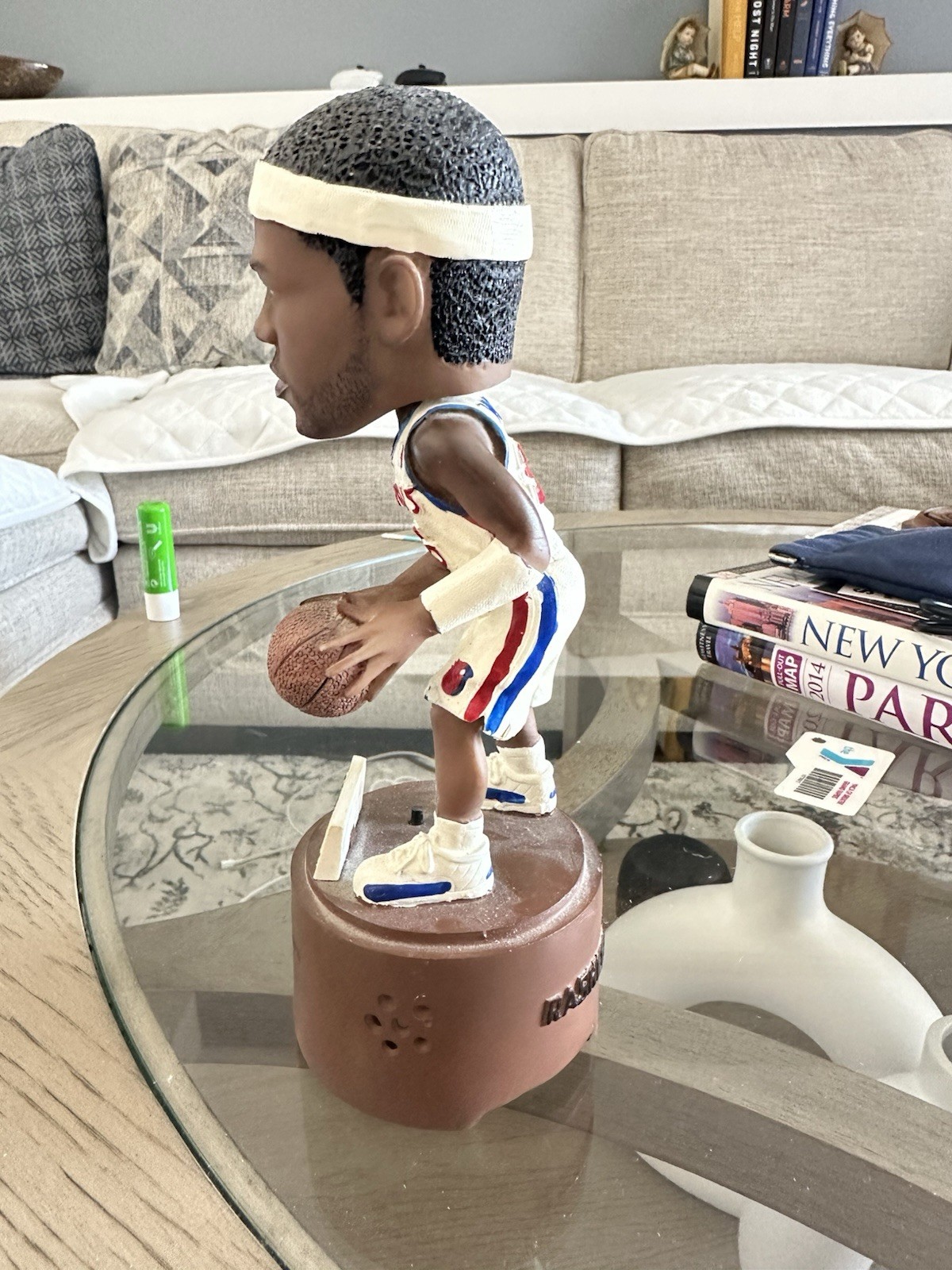 RASHEED WALLACE LENNOX THE DETROIT NEWS BOBBLE HEAD