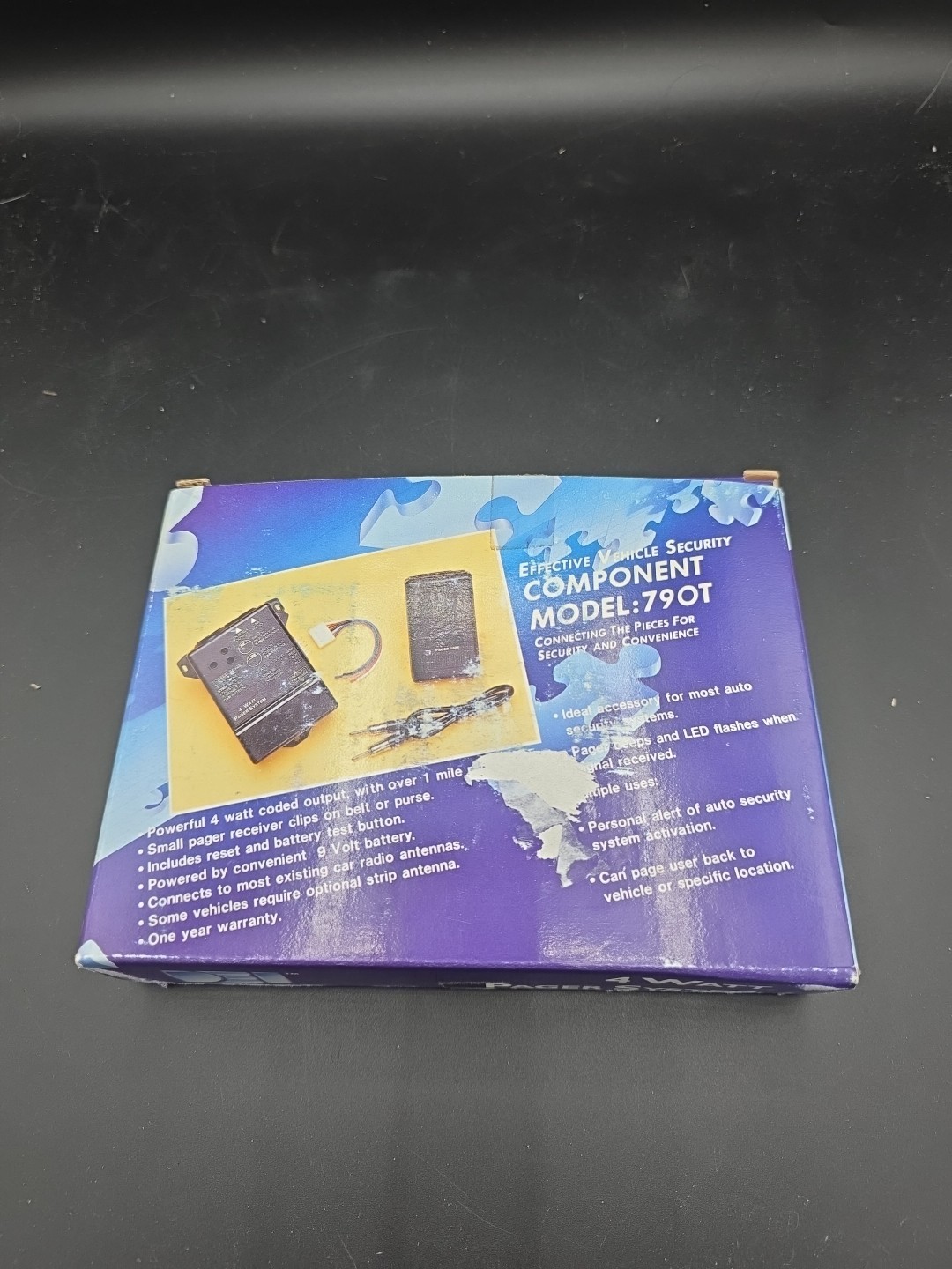 Evs Component Model 790t 4 Watt Hornet Pager System New In Box dei