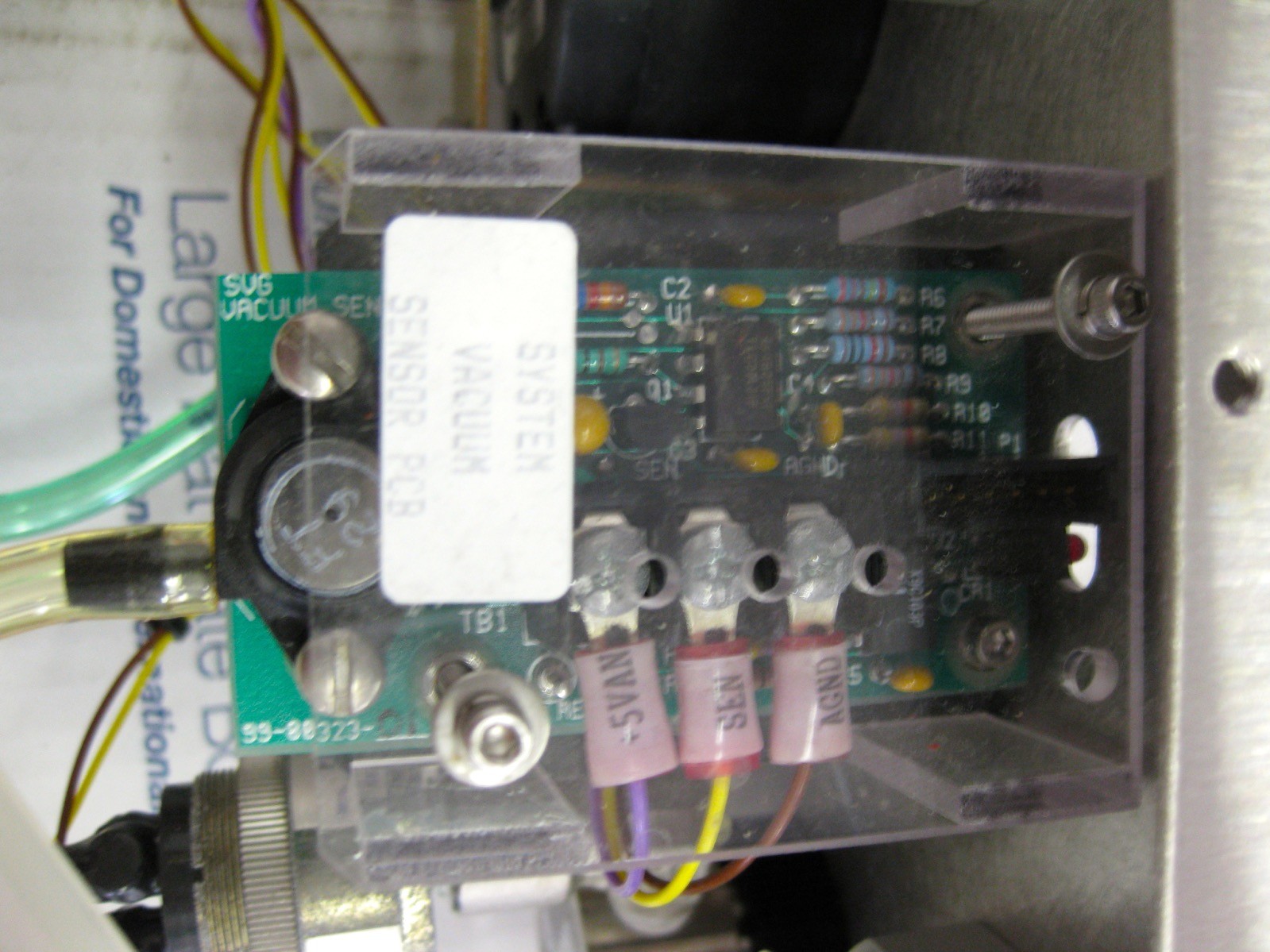 Silicon Valley Group 90S ASML System Vacuum Sensor PCB 99-88232 Panel Norgren