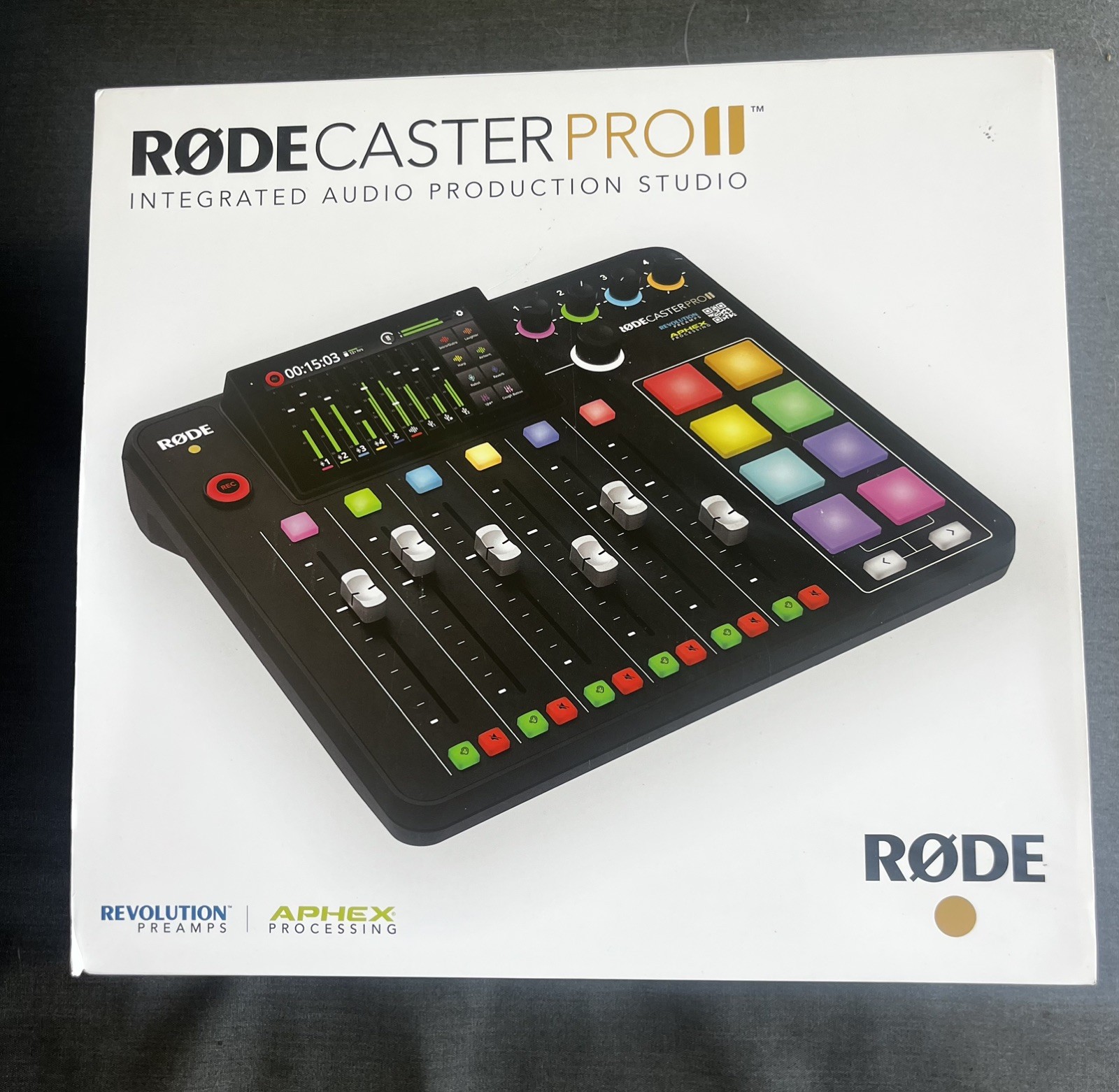 RØDECaster Pro II Integrated Audio Production Studio