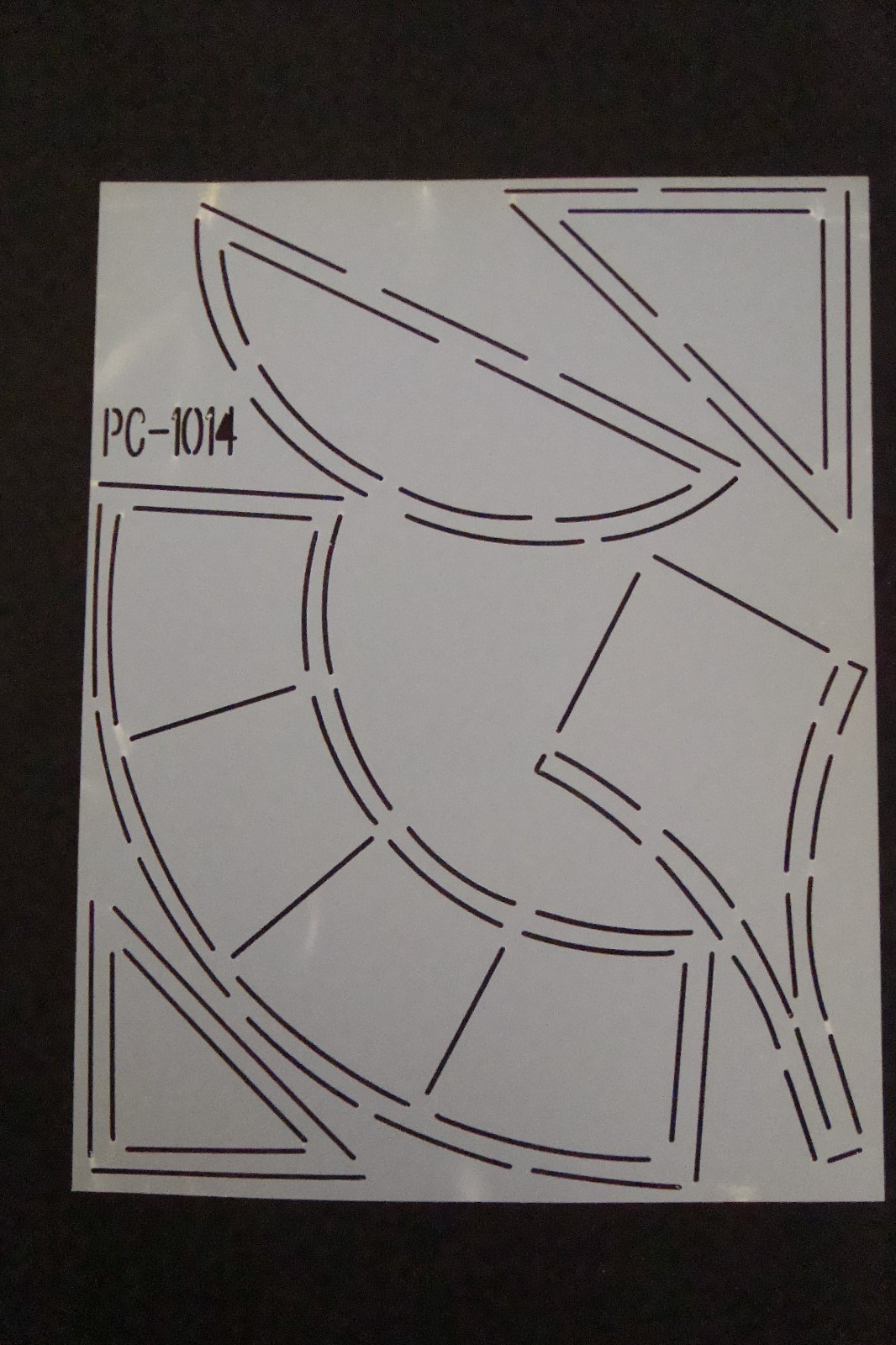 Double Wedding Ring Stencil & Instructs ~ Quick Classics by Pepper Cory ~ READ