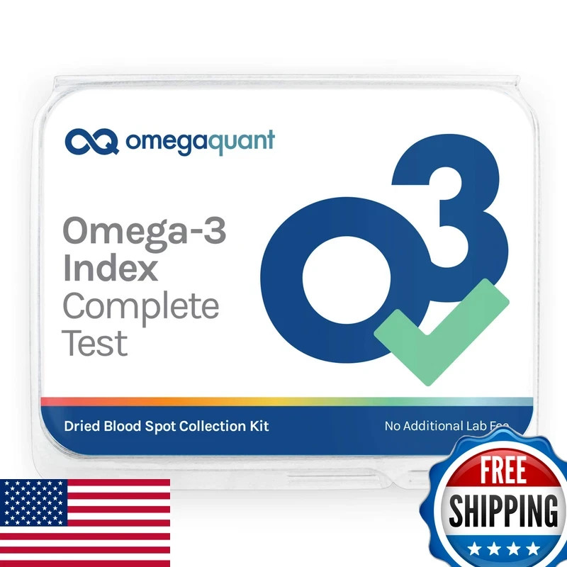 OmegaQuant Omega-3 Index Complete Blood Test Kit