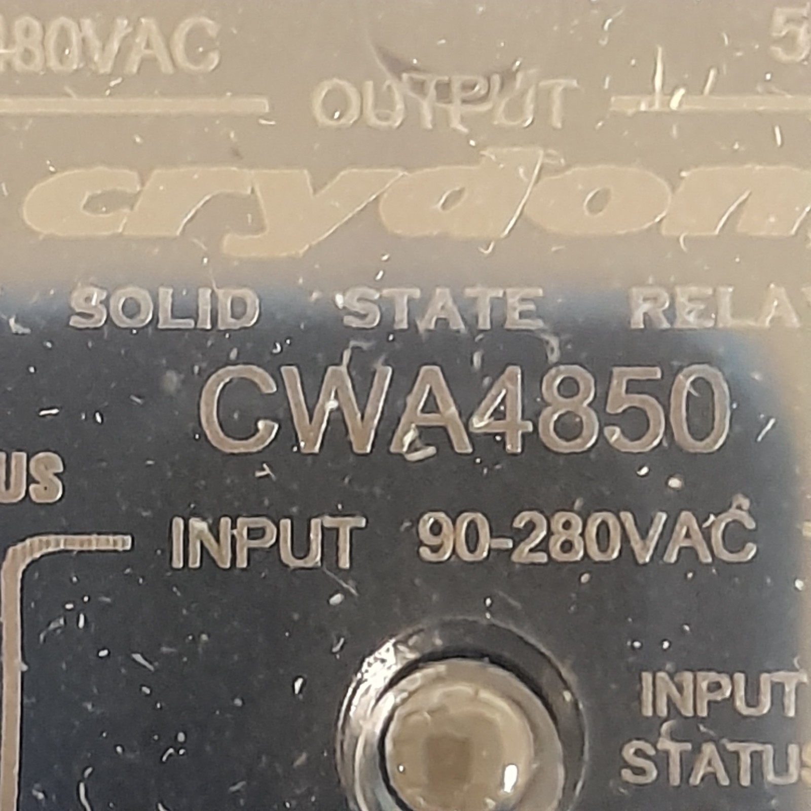 LOT OF 2 CRYDOM CWA4850 Solid State RelayS - 0.15-50A AC CONTROL