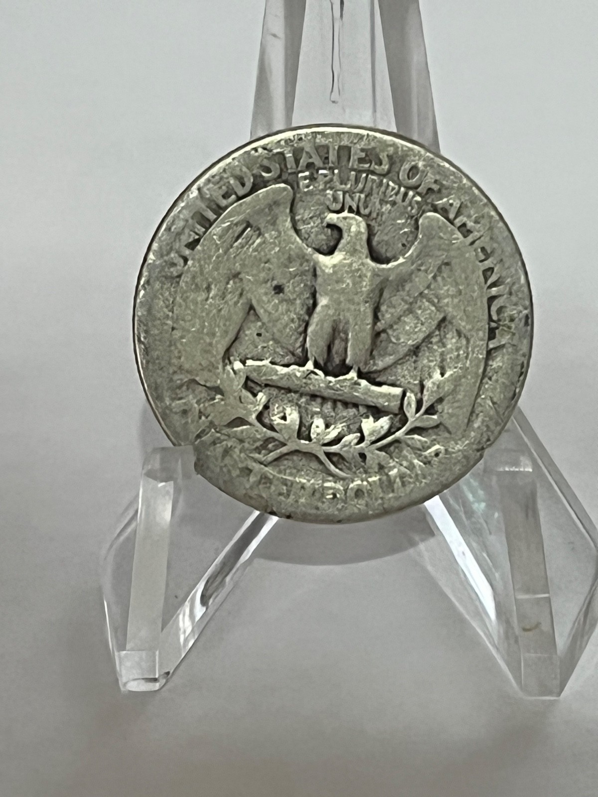 1941 Washington Silver Quarter 25c Circulated # TB64
