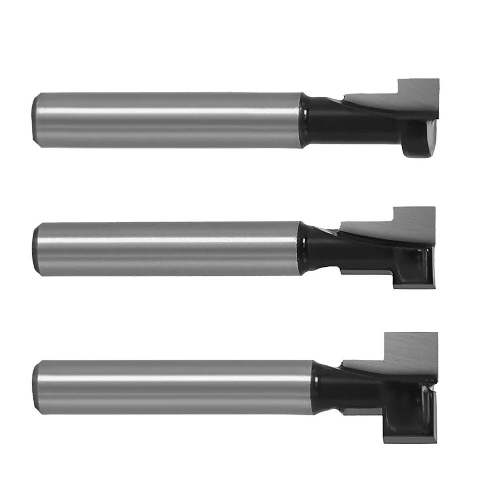 3* 1/4" Shank Keyhole T-Slot Router Bits 3/8" 5/16" 1/2" For Wood Cutter Kits z
