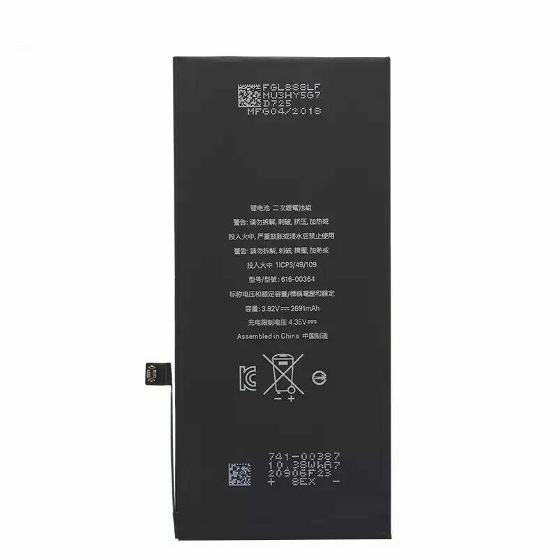 New Replacement Battery For Apple iPhone 8 Plus 2691mAh Internal Li-ion Tools