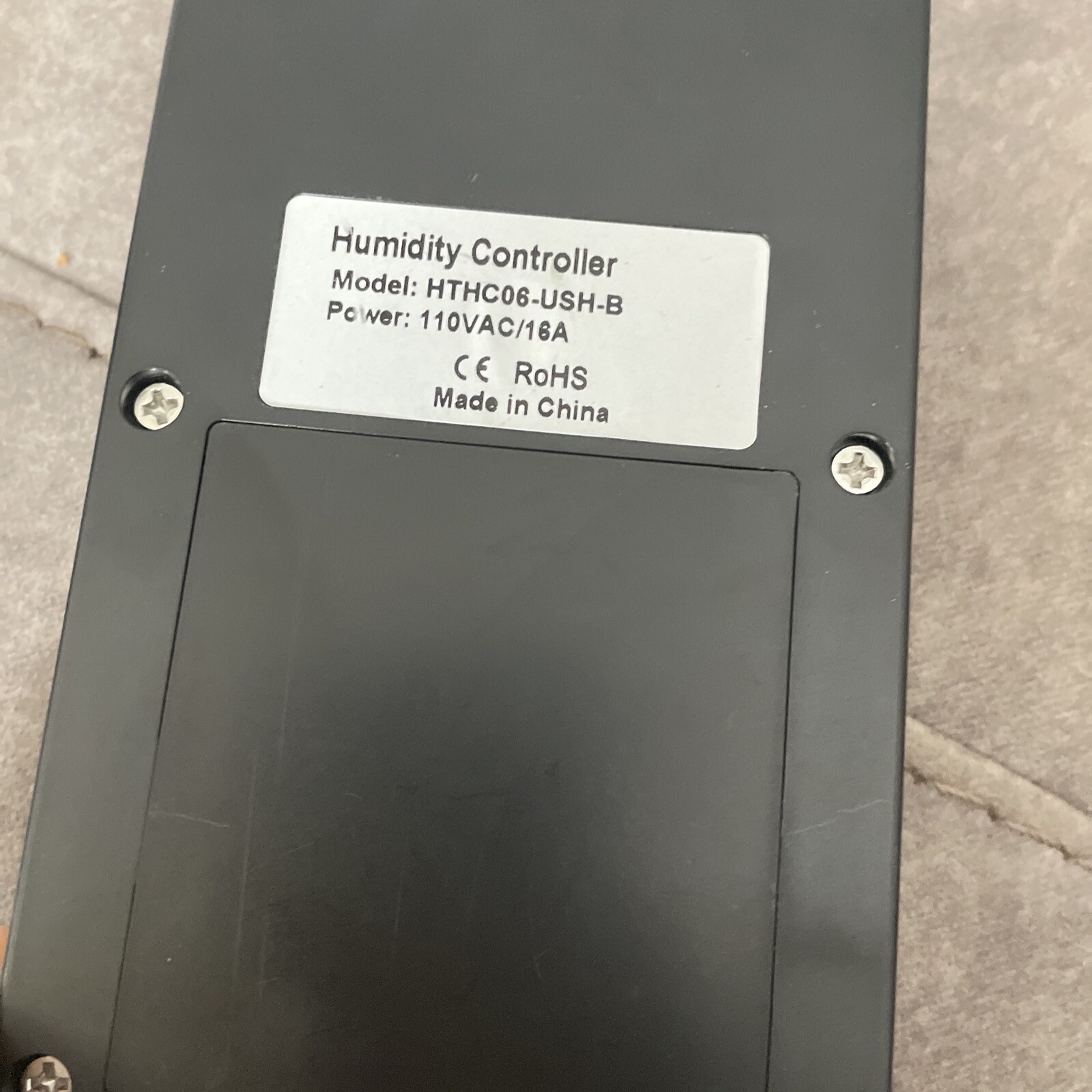 Briidea HTHC06-USH-B Pre-wired Humidity Controller Lcd Screen No Sensor /Box New