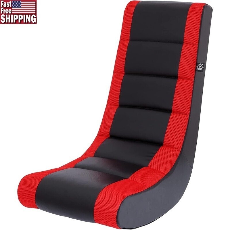 Classic Video Rocker Gaming Chair Kids Ergonomic Floor Chair Portable Comfort US