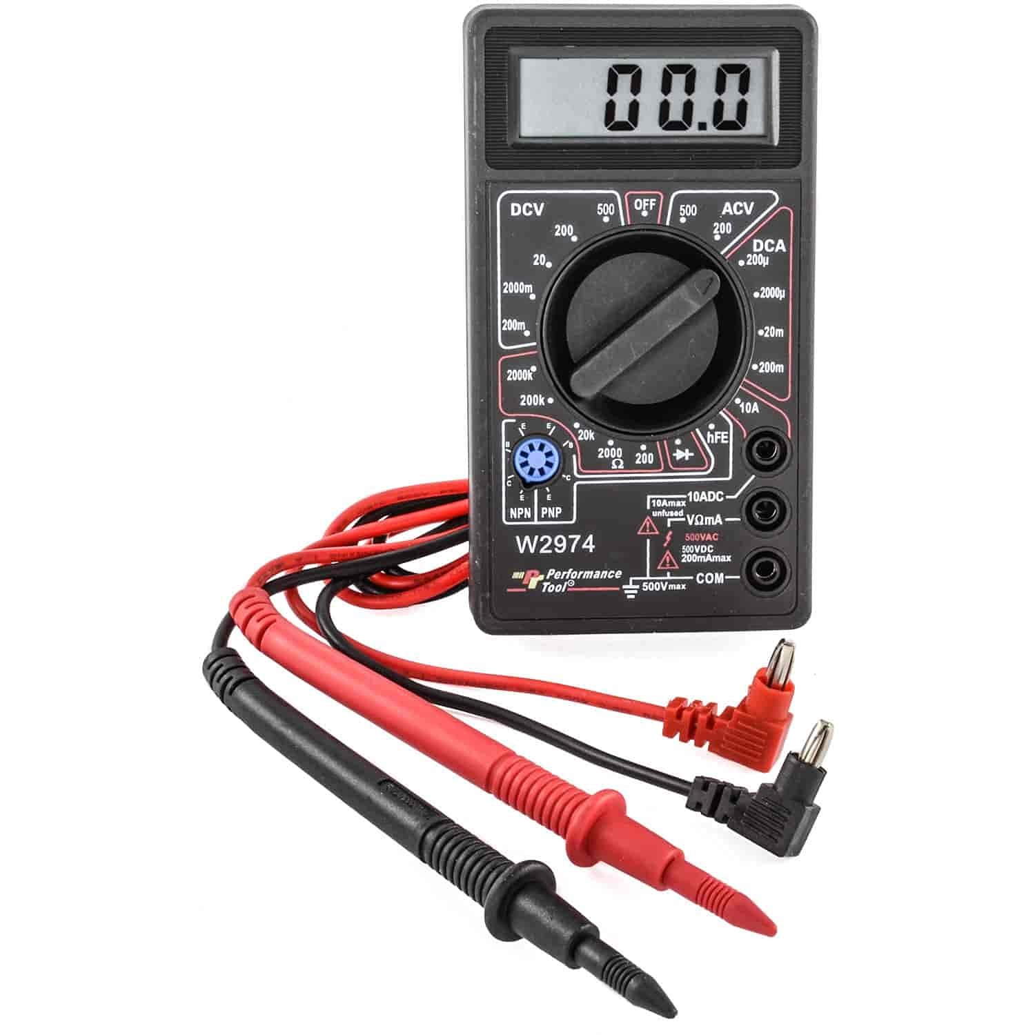 W2974 Digital Multimeter