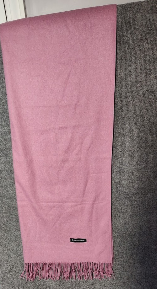 Pashmina Cashmere Scarf Shawl Wrap Plain Stole Silk Soft Women New Without tags