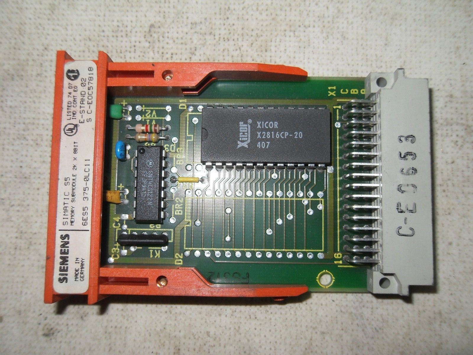 Siemens 6ES5 375-0LC11 Memory Submodule