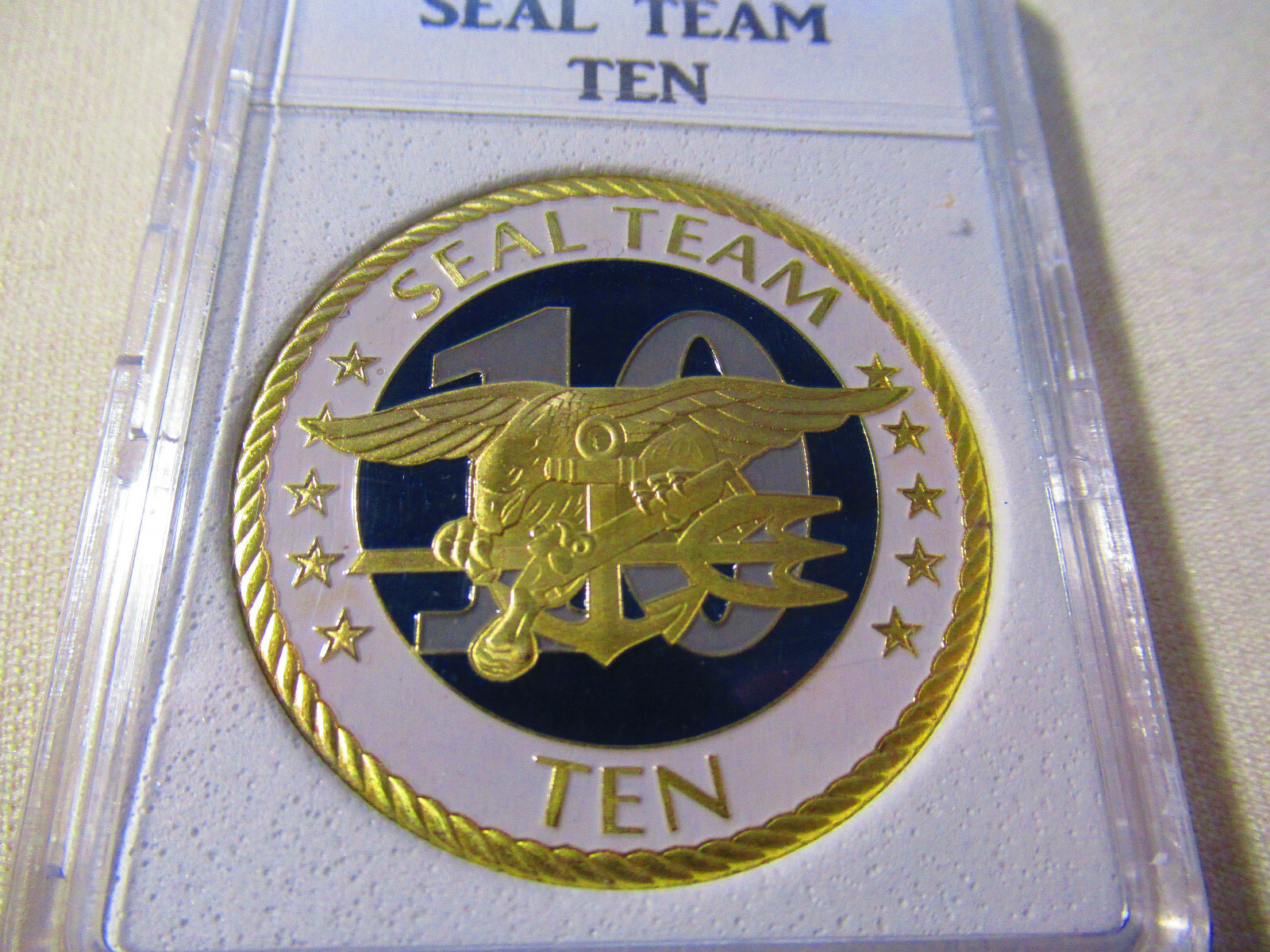 US NAVY SEAL TEAM TEN Challenge Coin