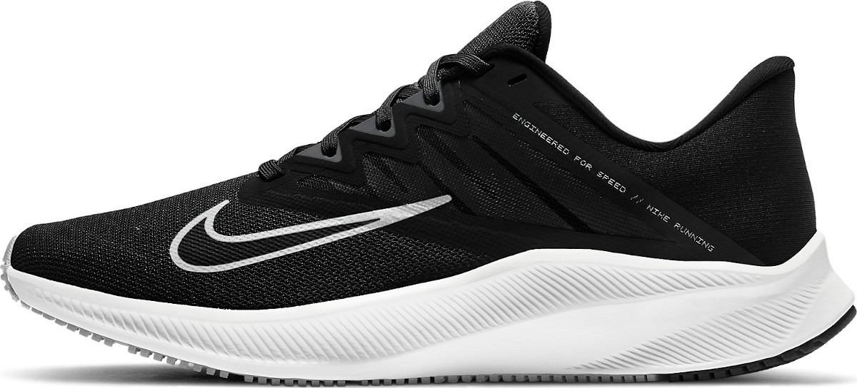 New Men’s Nike Quest 3 (Black/White) CD0230-002 Size 7
