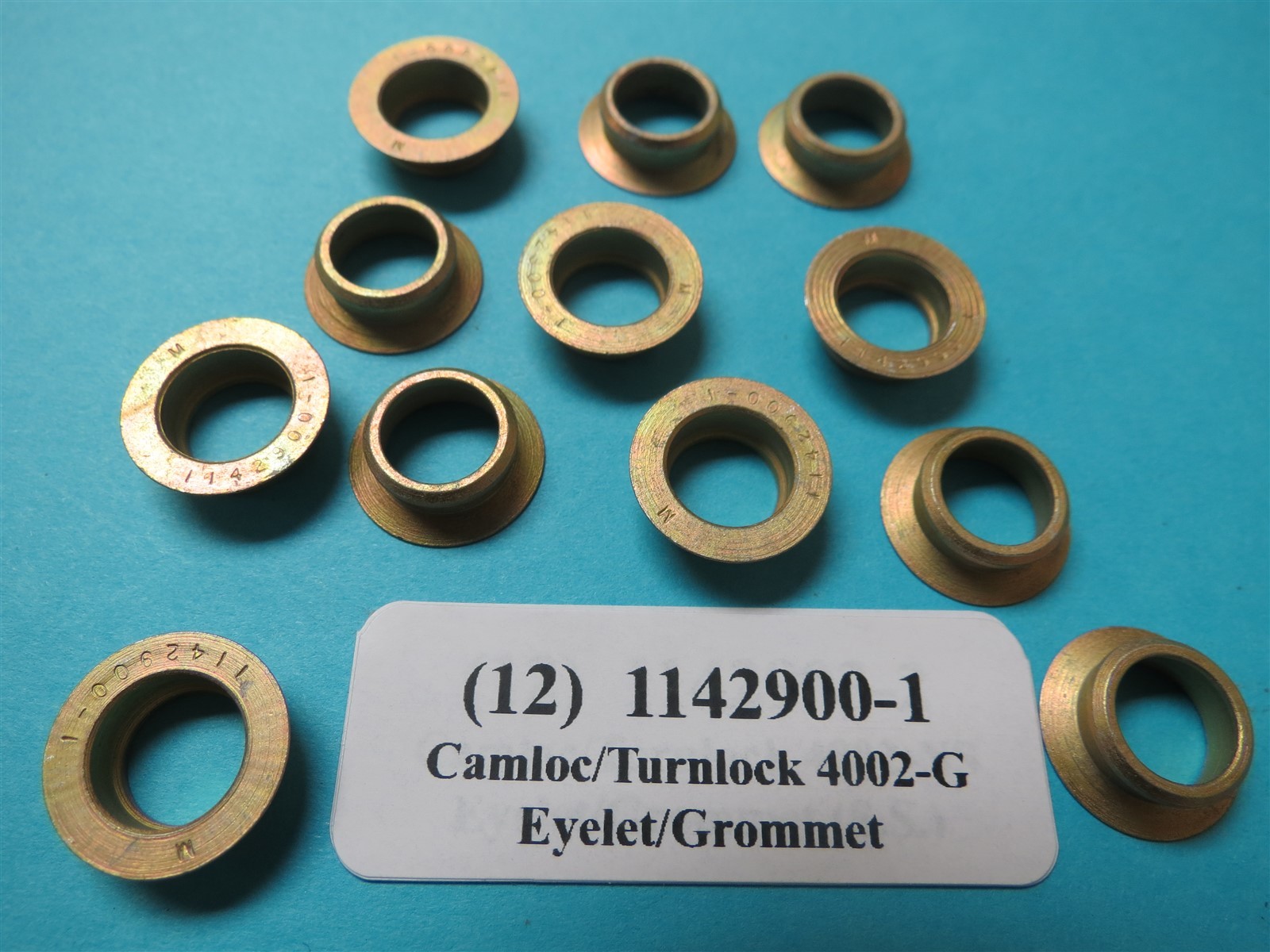 4002 Series Monadnock 1142900-1 Camloc 4002-G Turnlock Flush Grommet Eyelet (12)