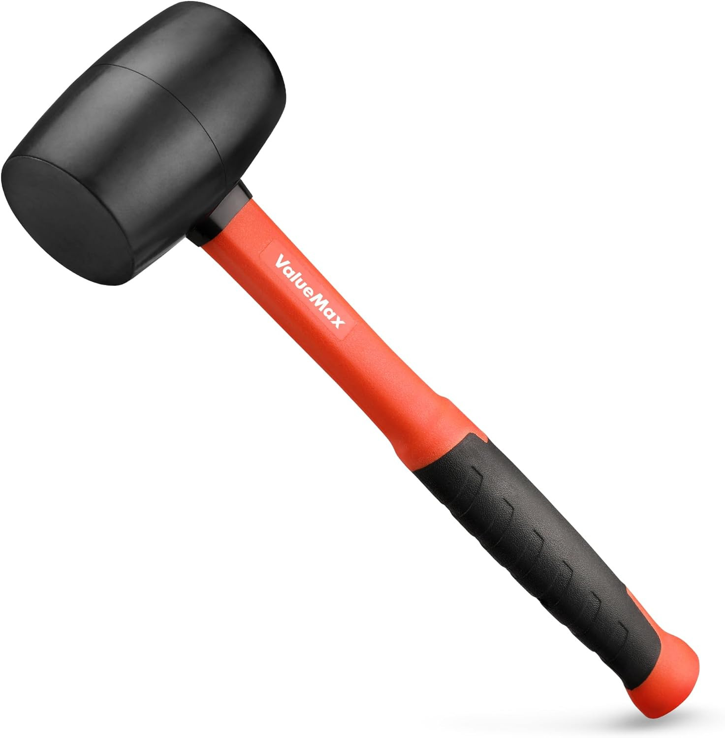 8oz Durable Rubber Mallet Hammer, for Camping, Tent Stakes, Woodwork, Non-Slip