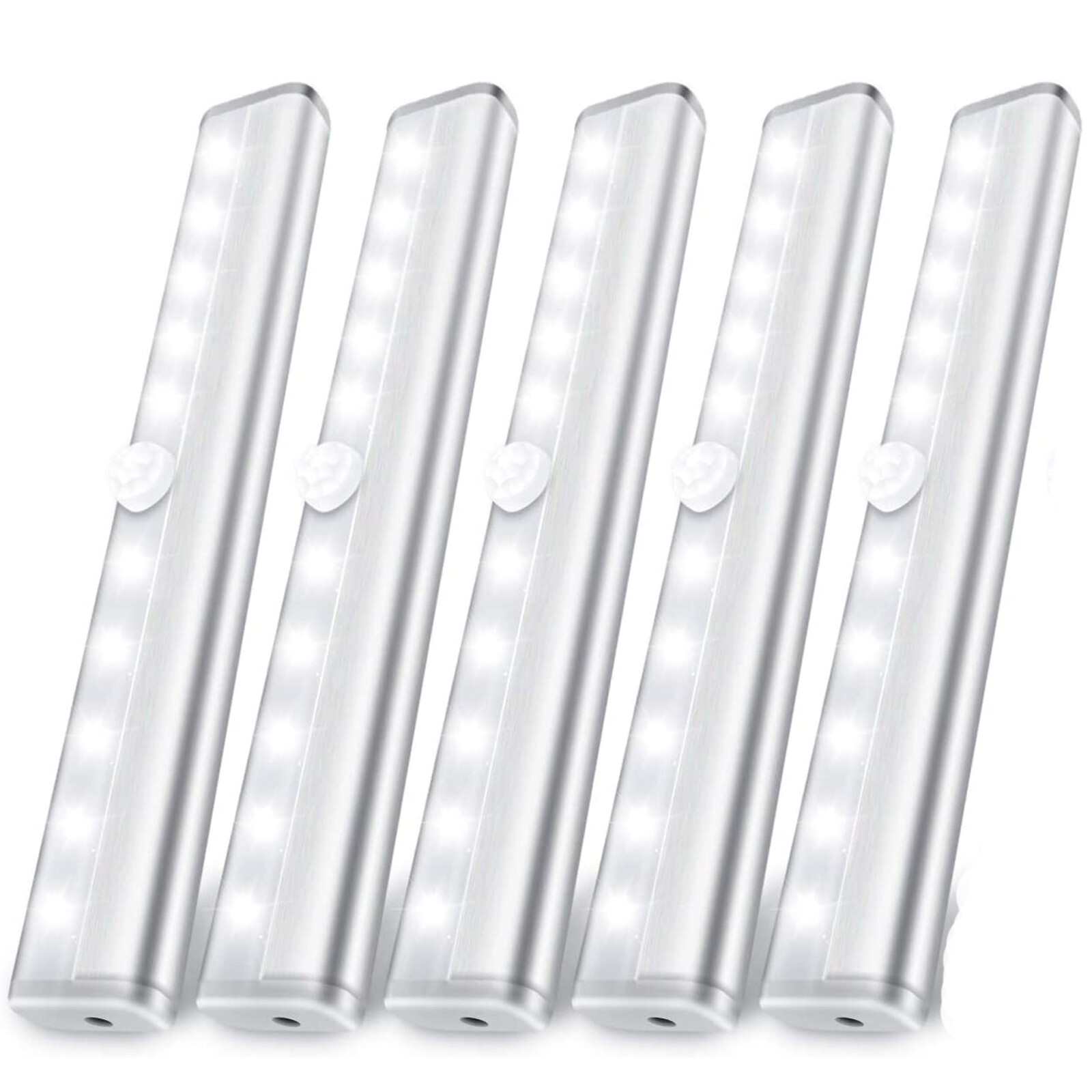 LED Motion Sensor Lights 10 LED Closet Battery Operated Night Lights Wardrobe