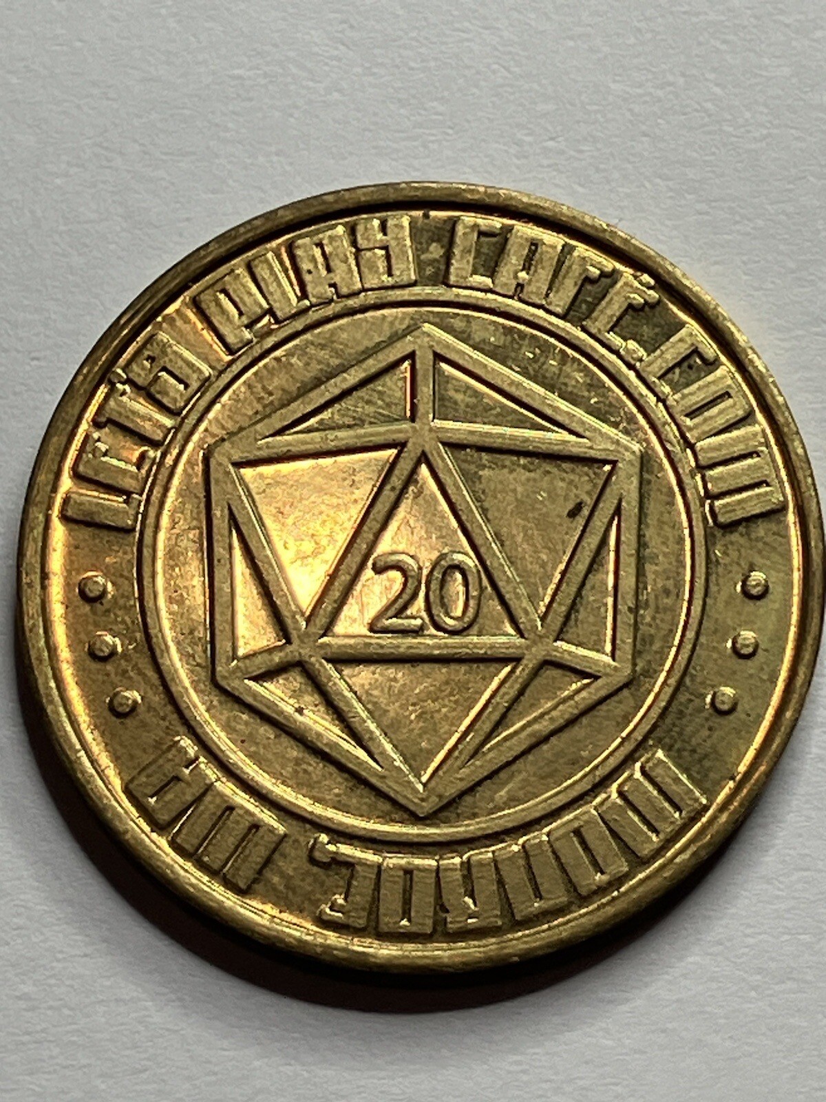 RARE LET'S PLAY CAFE ARCADE TOKEN MUNROE WASHINGTON OBSOLETE #sg1