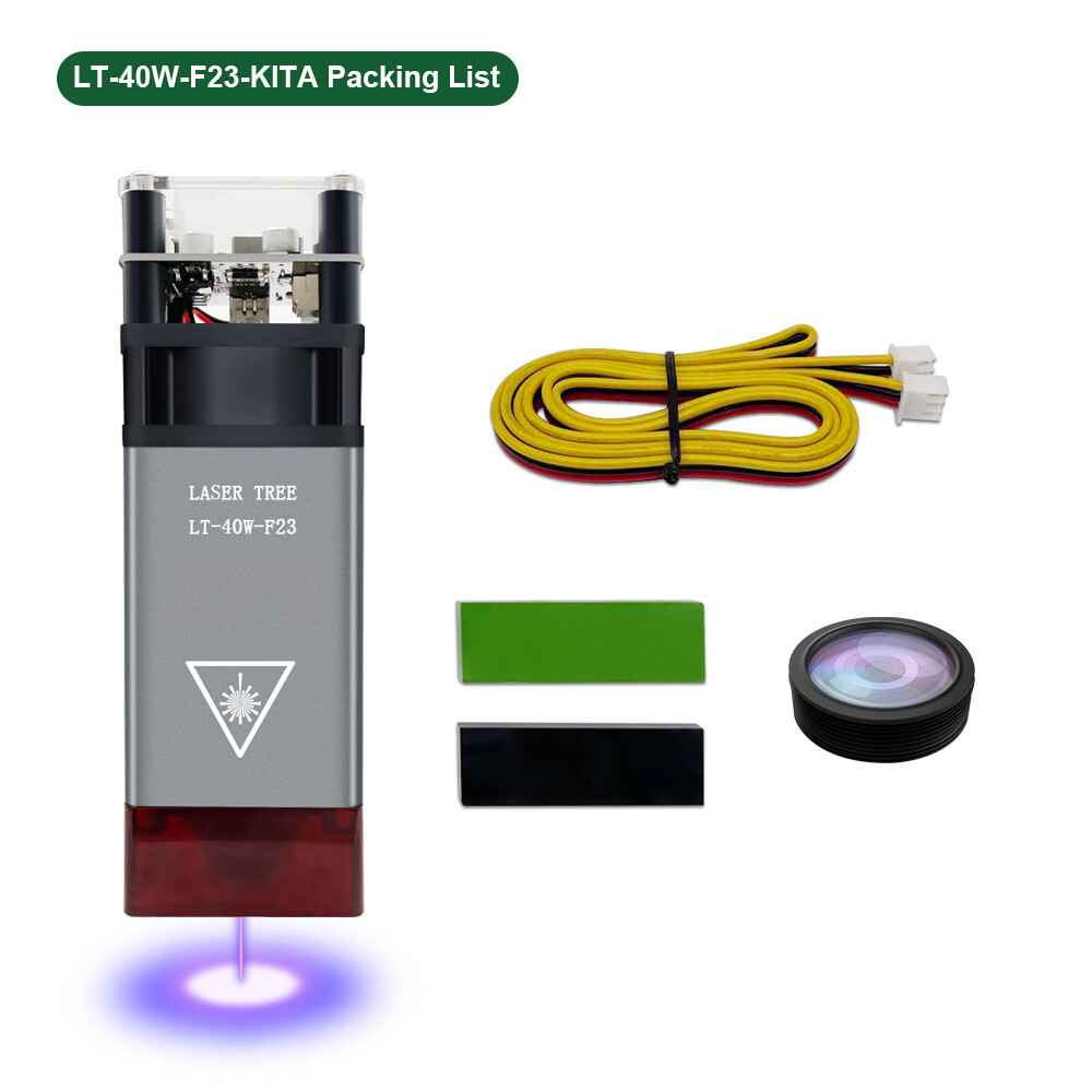 450nm 5W Laser Head Engraver Module for Laser Machine DIY Wood Creative Crafts
