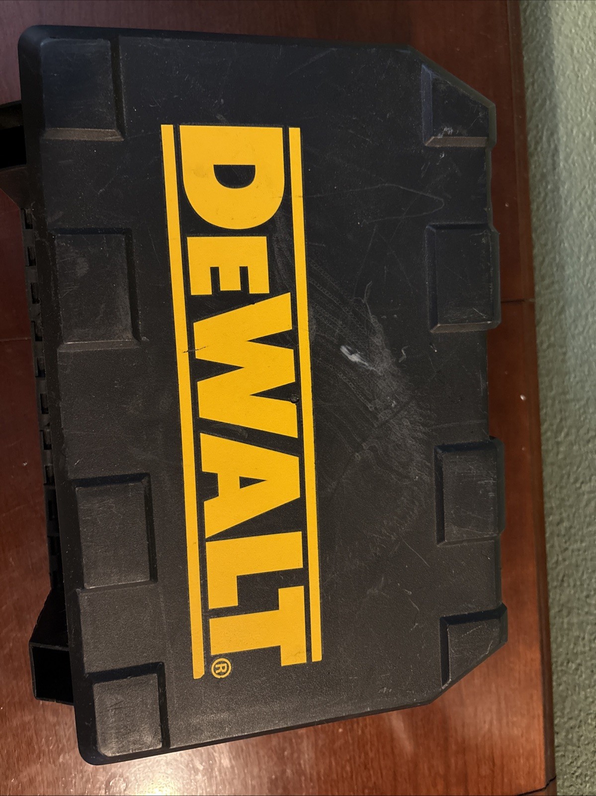 Dewalt Orbital Sander in a hard case.