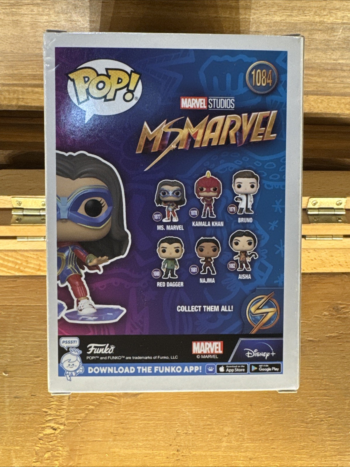 Funko Pop! - Marvel Ms. Marvel - Amazon Exclusive #1084