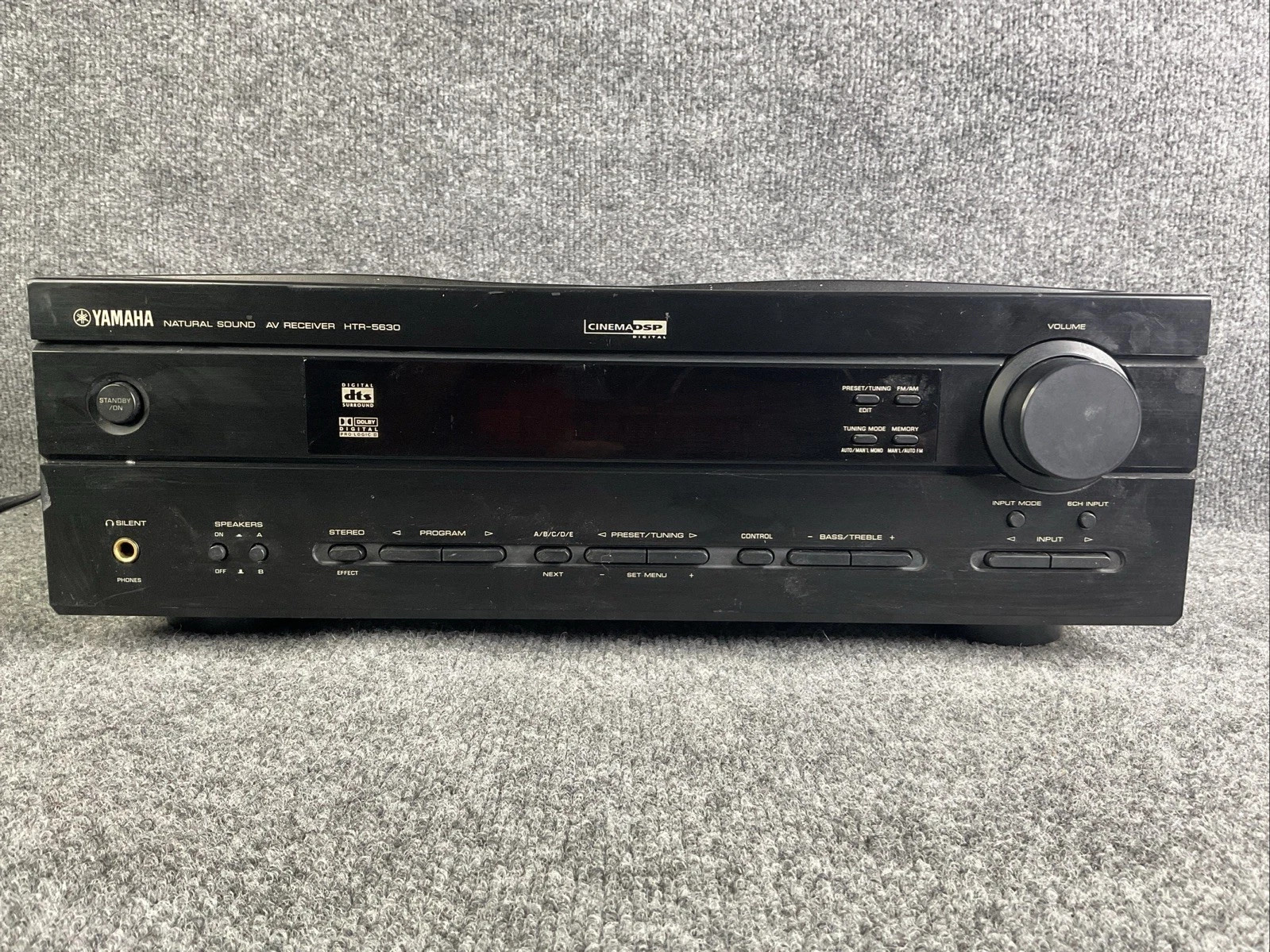 Yamaha HTR-5630 5.1 Channel Audio Video Home Theater Receiver Surround Sound