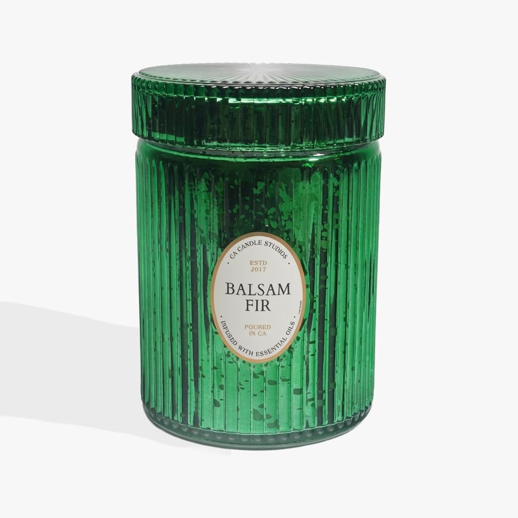 Poured in California | Balsam 3.86 inches (W) x 5.43 (H), Fir