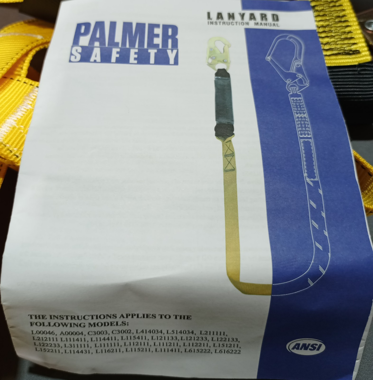 Palmer Safety Harness H144