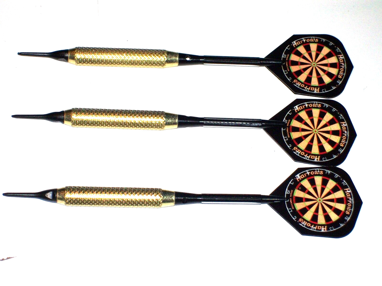 Soft Tip Darts, 18 Gram Brass New with Aluminum Shafts #1022