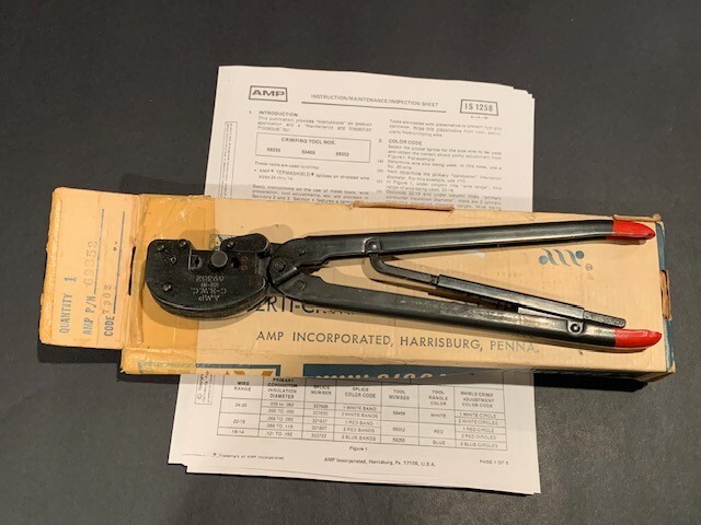 AMP 69352 Termashield TYCO crimping tool NEW