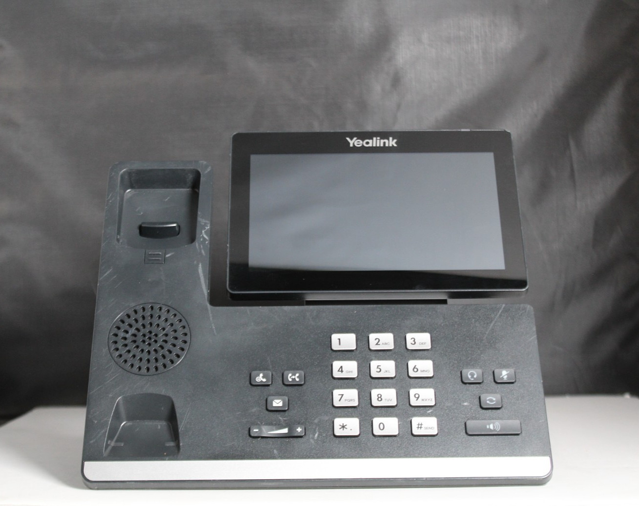 Lot of 5 Yealink SIP-T58A IP Office Phones - No Handsets / Stands