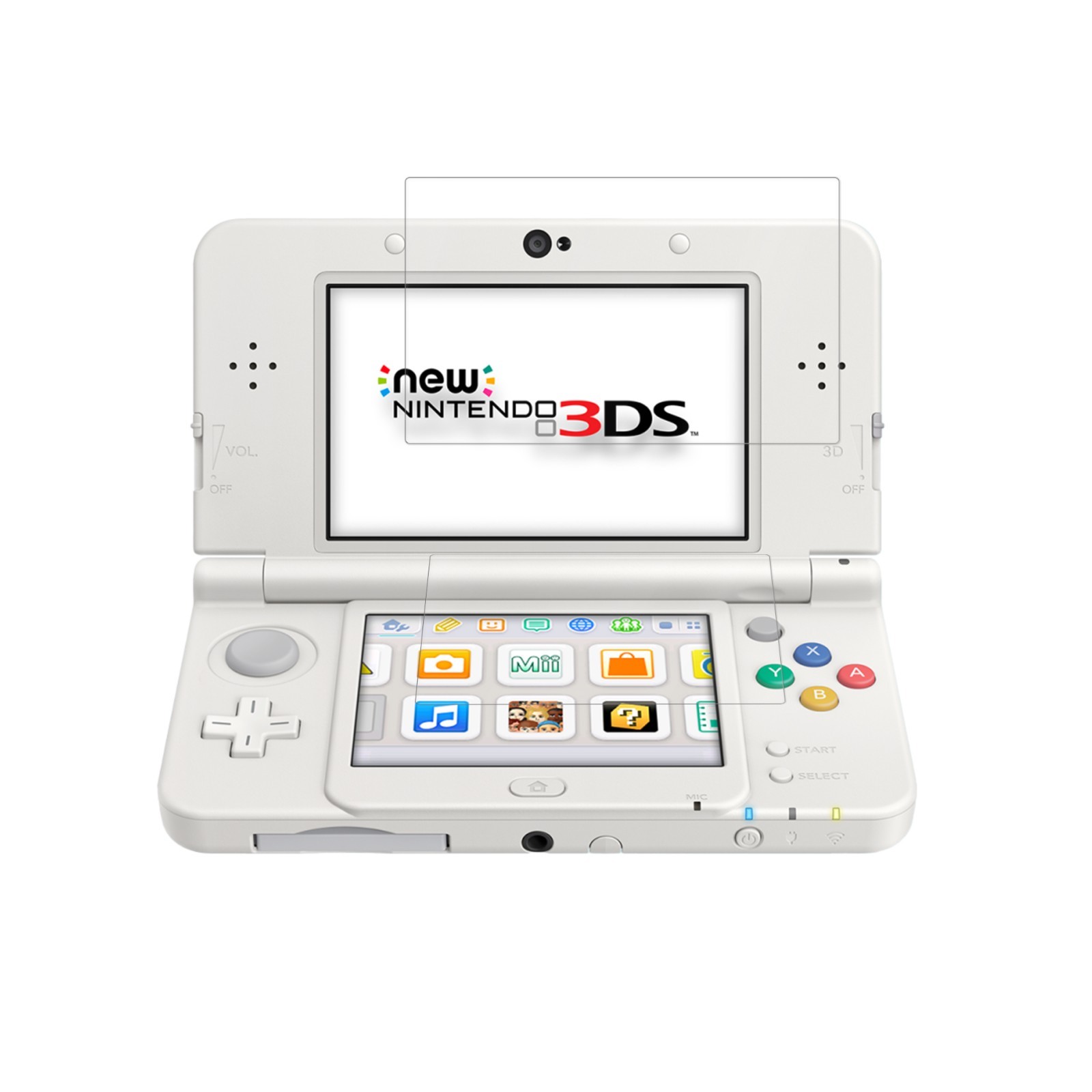 4X SuperGuardZ® Clear Screen Protector Guard Film Saver For Nintendo 3DS (2015)