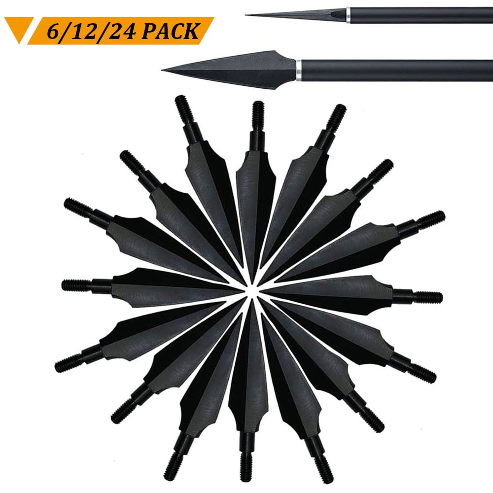 Hunting 125 Grain Broadheads Arrowheads Arrow Heads Tips for Archery Outdoor