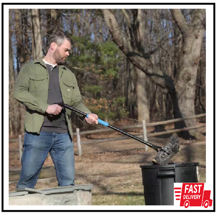 Unger Rugged Reacher Heavy Duty Grabber Tool for Outside Clean-up, 42.5