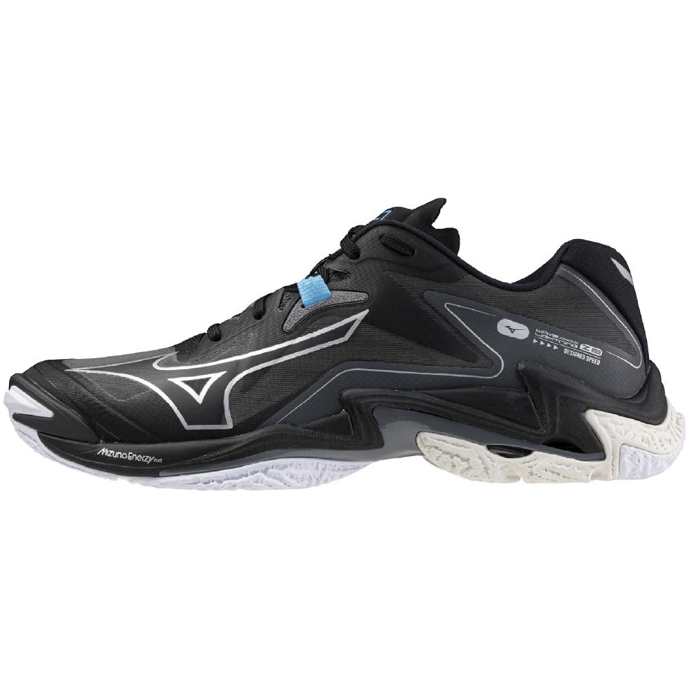 Mizuno Wave Lightning Z8 Volleyball Shoes Wide Indoor Black/Silver 2E From Japan