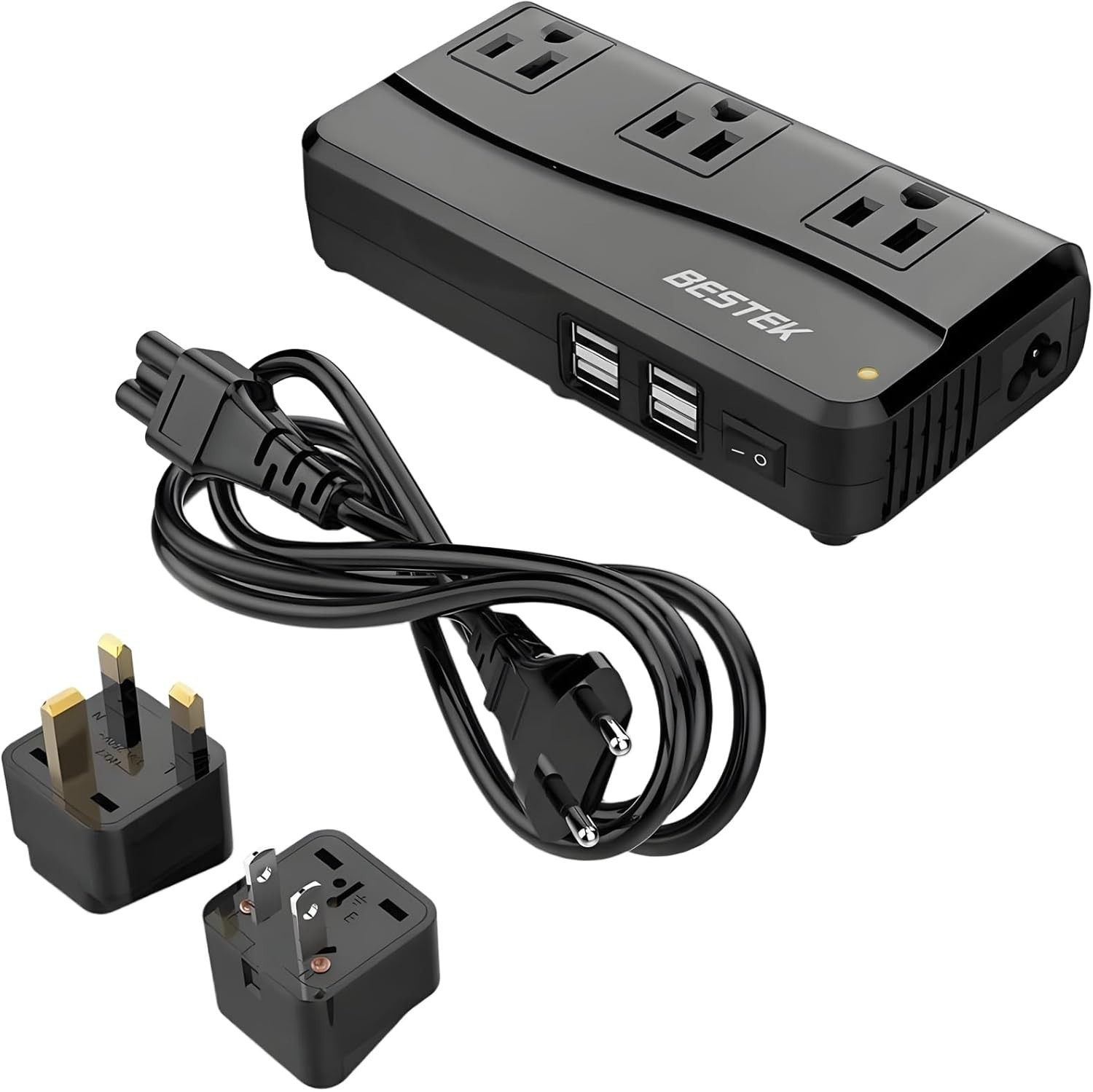 BESTEK Travel Voltage Converter 90V–240V to 100V Transformer for Japan Devices