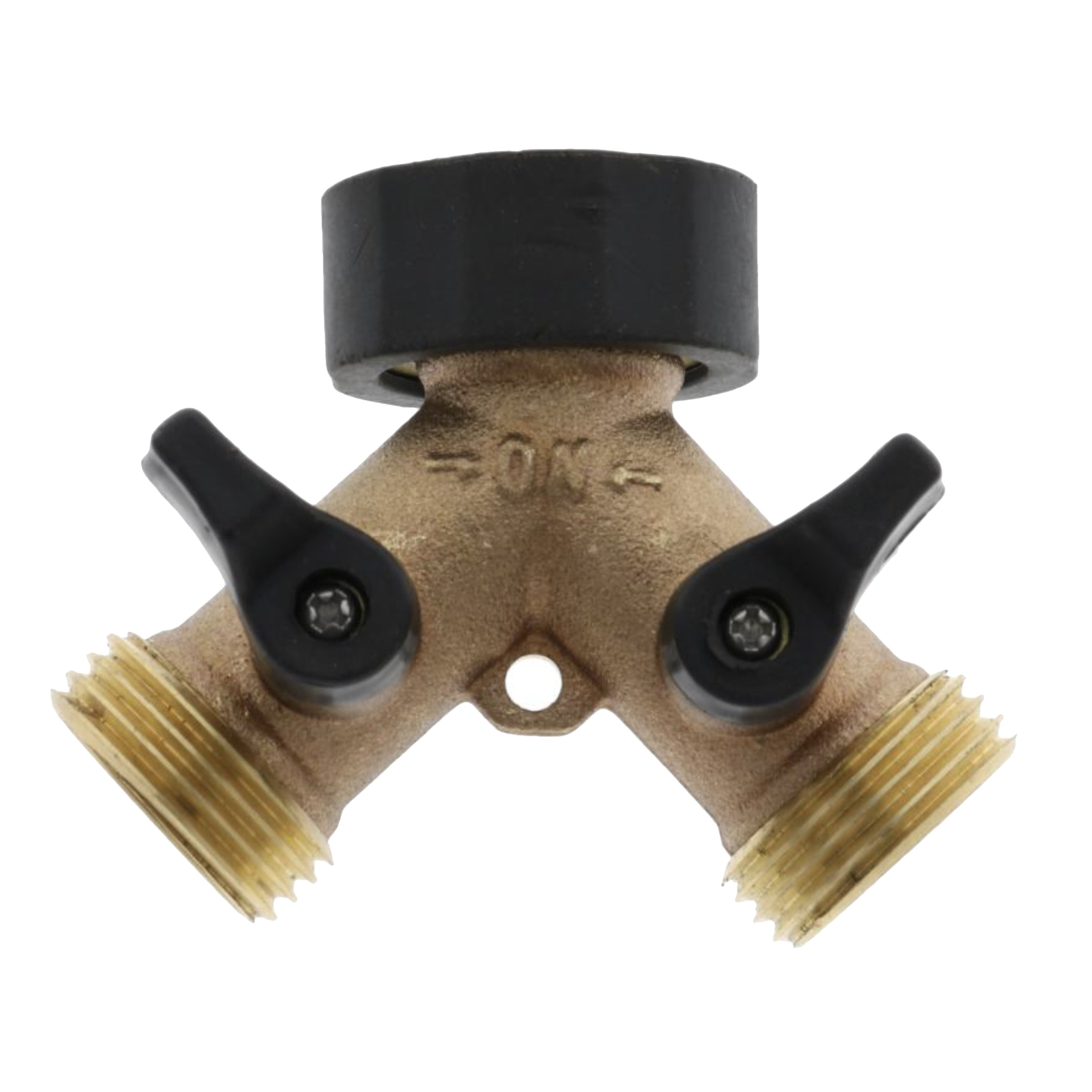 Orbit Brass Hose Y With Shut Off