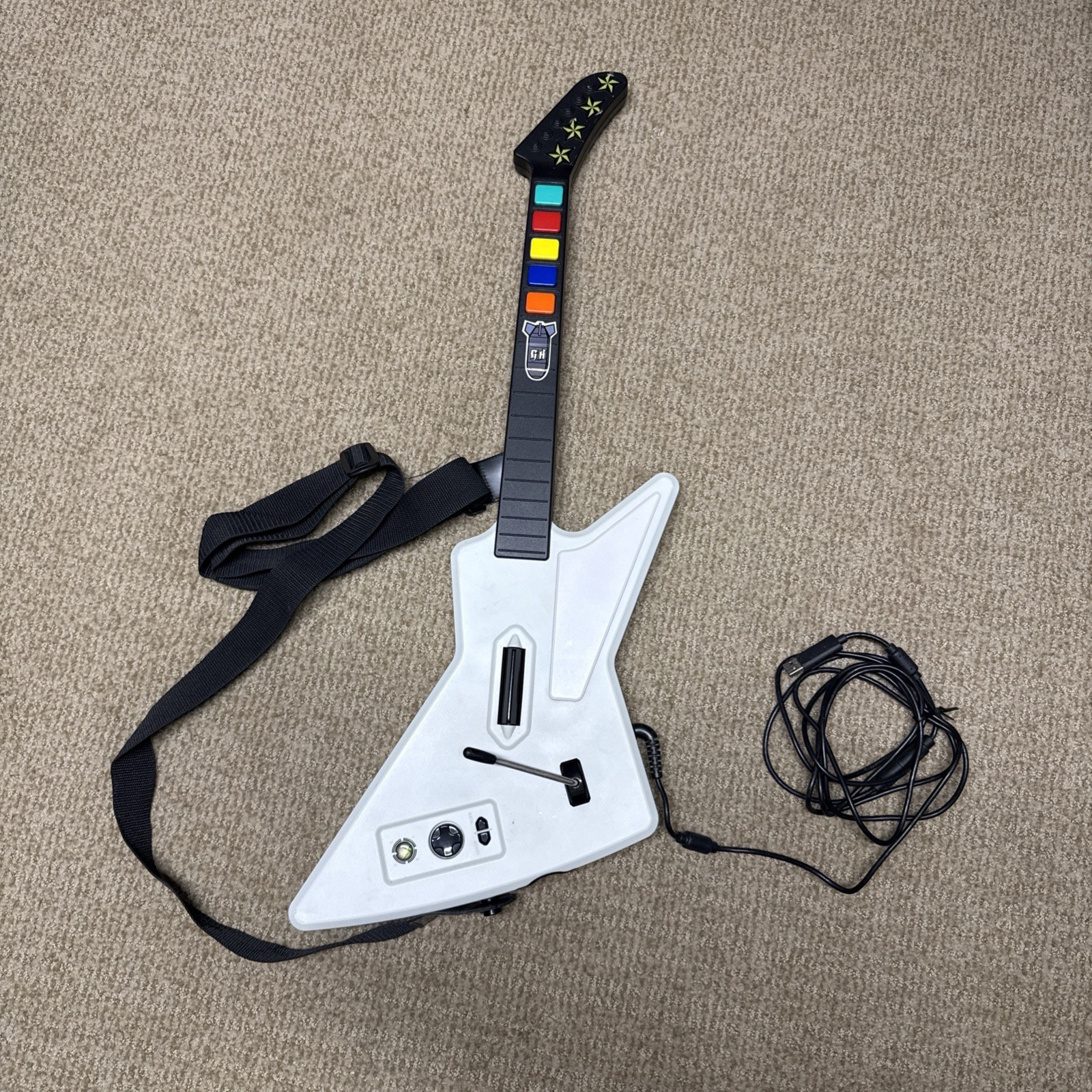 Guitar Hero Xbox 360 X-Plorer Xplorer Wired Controller 95157.805 RedOctane