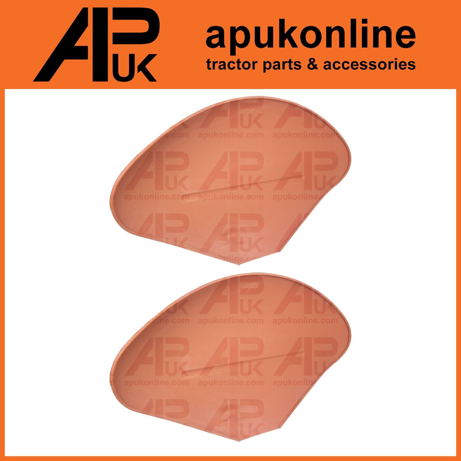 2x Rear Fender Mudguard Wing Skins for Massey Ferguson 35 35X 65 765 Tractor