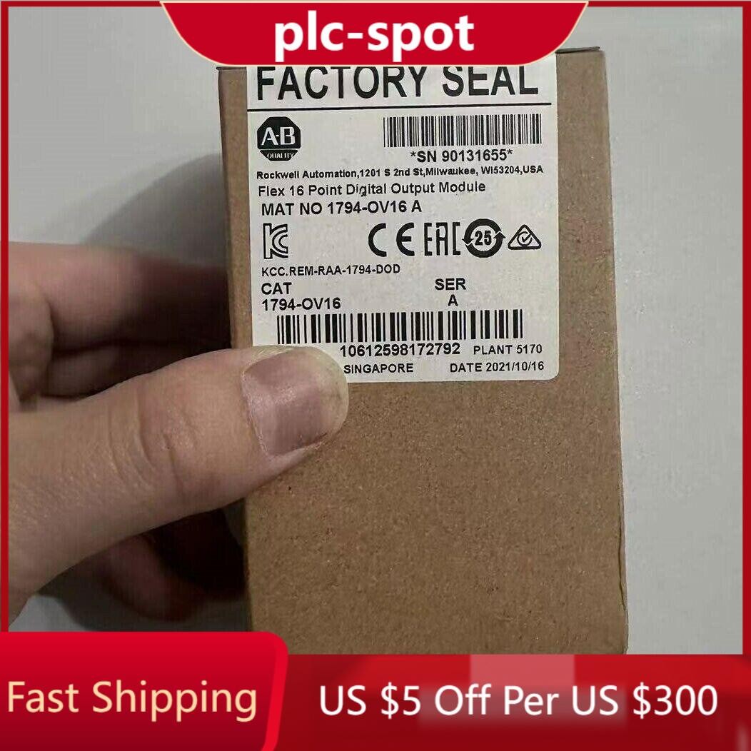 New Factory Sealed 1794-OV16 / A Flex 16 Point Digital Output Module 1794OV16