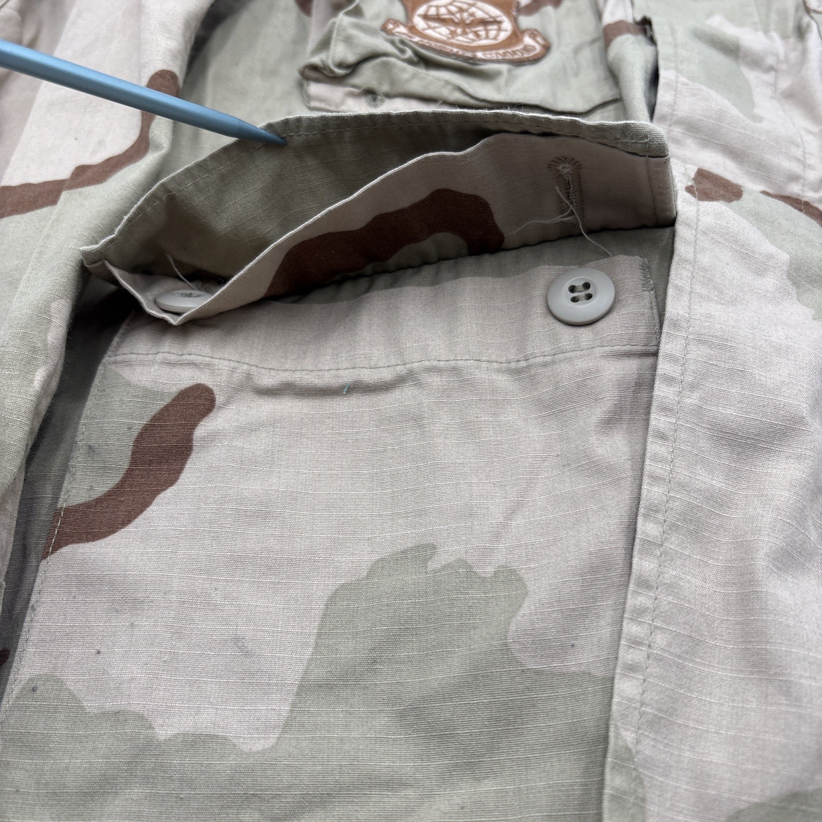 U.S. Air Force Air mobility Command Camouflage Pattern Combat Coat M-reg