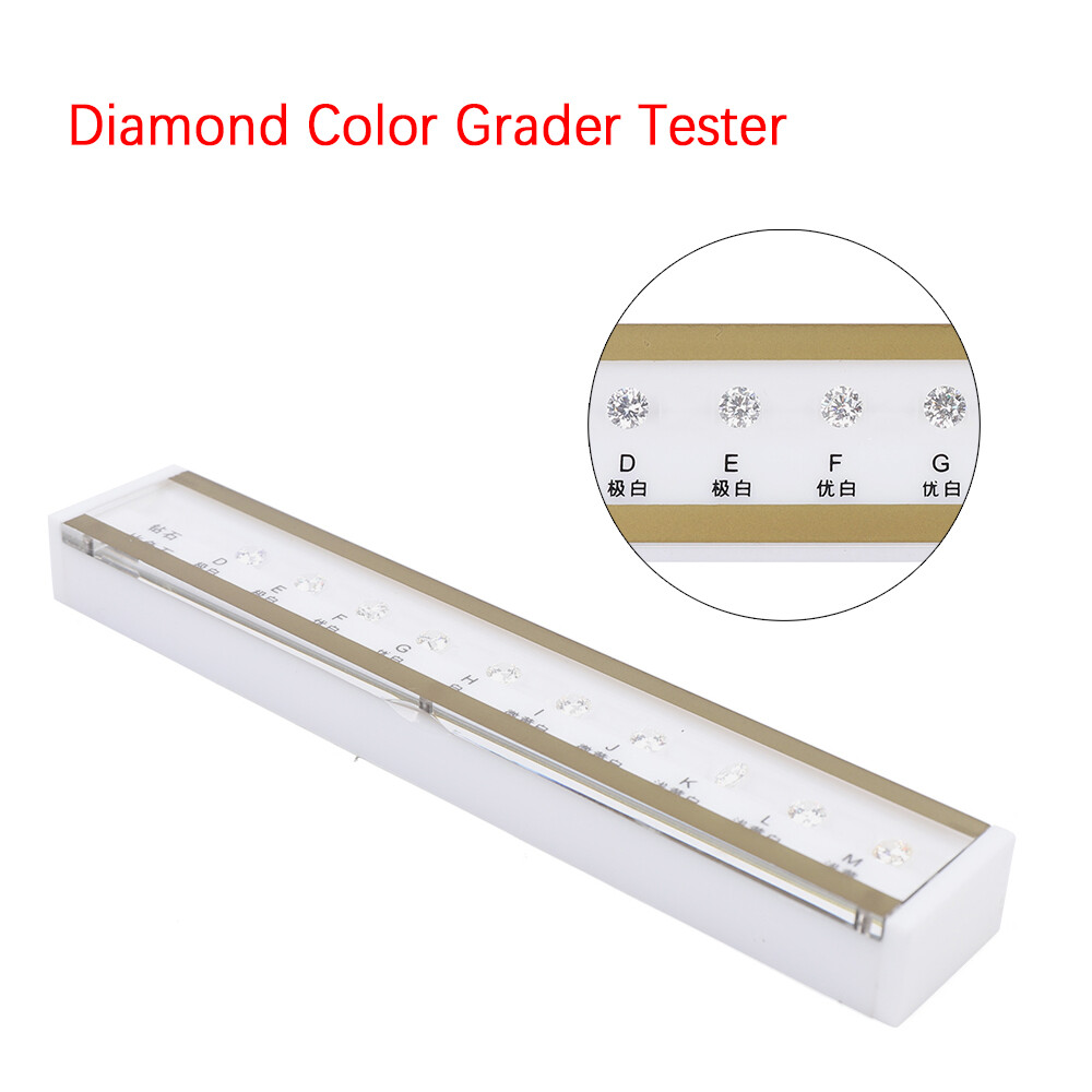 Diamond Color Grading Color Tester Tool GIA Master Set D-M Colorimetric 10 US