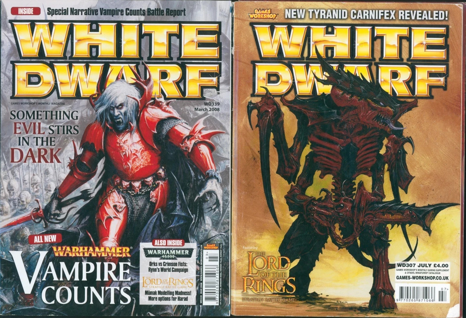 3Kg Warhammer Codex BUNDLE Genestealer Cults 40K Mags + Fantasy Art Book JOB LOT
