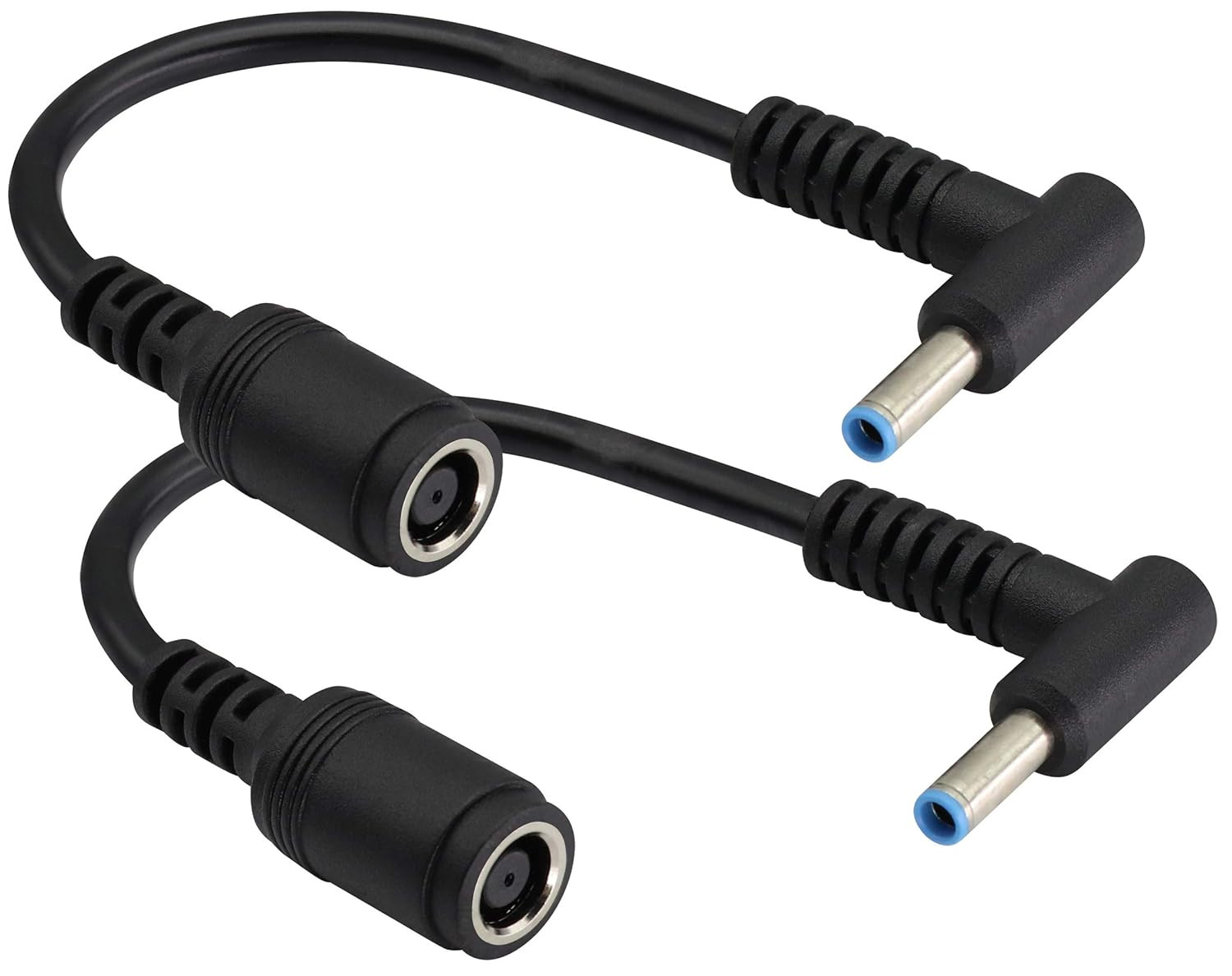 90 Degree Tip Laptop Power Cable DC 7.4Mm X 5.0Mm Female to 4.5Mm X3.0Mm Male Ch