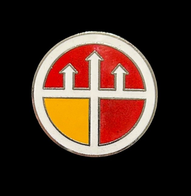 Engineer Command Vietnam 1” Pin NEW