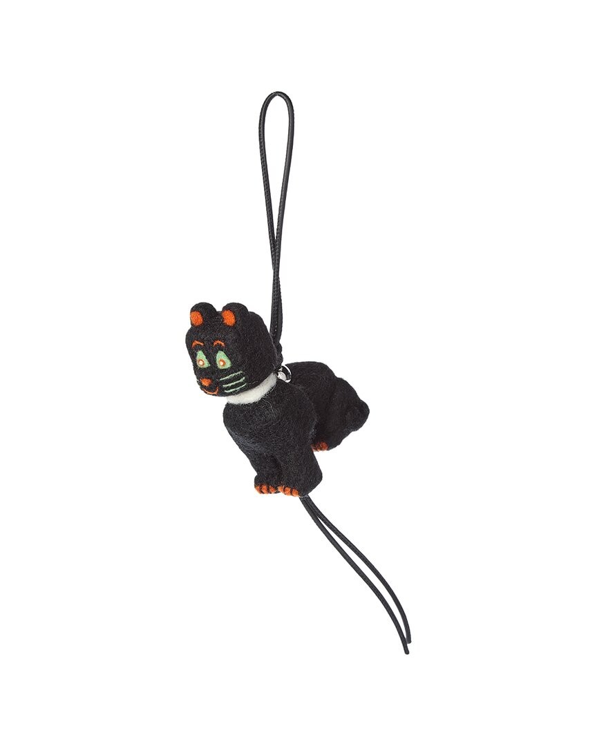 Loewe X Louis Wain Futurist Cat Charm Women's Black